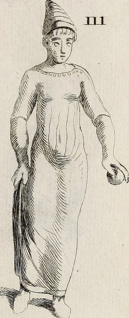 An illustration from Recueil d'antiquités égyptiennes, étrusques, greques et romaines, 1752, leaf 208
