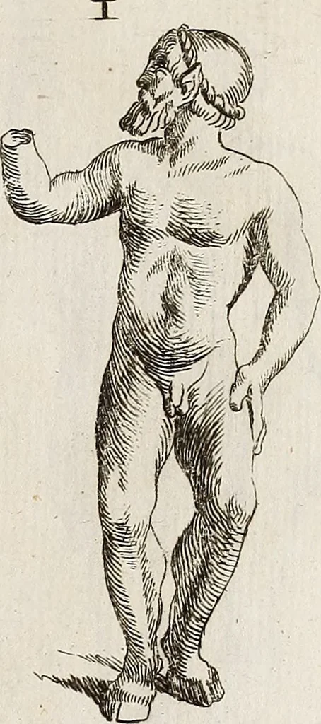 An illustration from Recueil d'antiquités égyptiennes, étrusques, greques et romaines, 1752, leaf 226