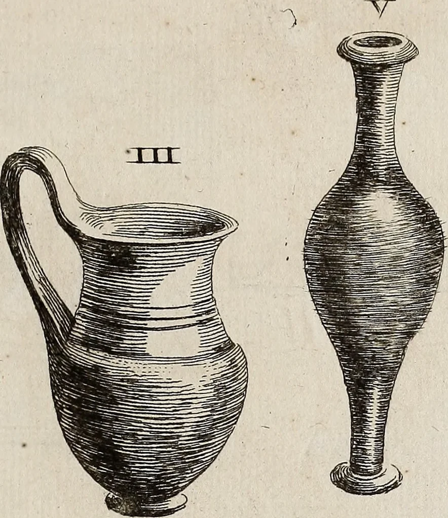 An illustration from Recueil d'antiquités égyptiennes, étrusques, greques et romaines, 1752, leaf 236