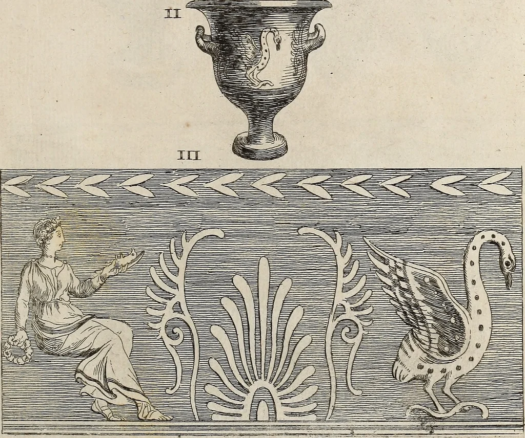 An illustration from Recueil d'antiquités égyptiennes, étrusques, greques et romaines, 1752, leaf 250
