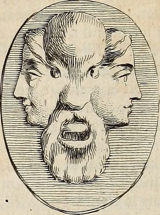 An illustration from Recueil d'antiquités égyptiennes, étrusques, greques et romaines, 1752, leaf 27