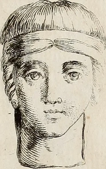 An illustration from Recueil d'antiquités égyptiennes, étrusques, greques et romaines, 1752, leaf 300