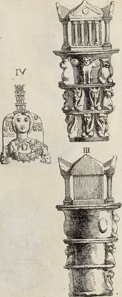An illustration from Recueil d'antiquités égyptiennes, étrusques, greques et romaines, 1752, leaf 306