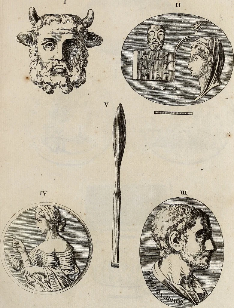 An illustration from Recueil d'antiquités égyptiennes, étrusques, greques et romaines, 1752, leaf 314