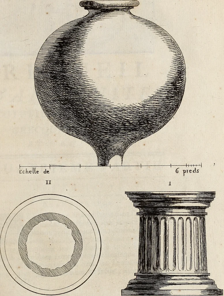 An illustration from Recueil d'antiquités égyptiennes, étrusques, greques et romaines, 1752, leaf 318