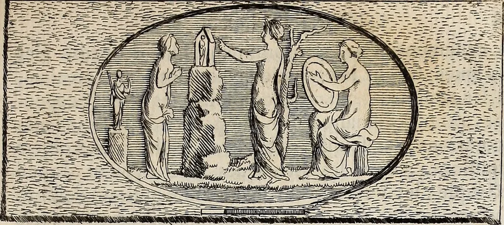 An illustration from Recueil d'antiquités égyptiennes, étrusques, greques et romaines, 1752, leaf 320