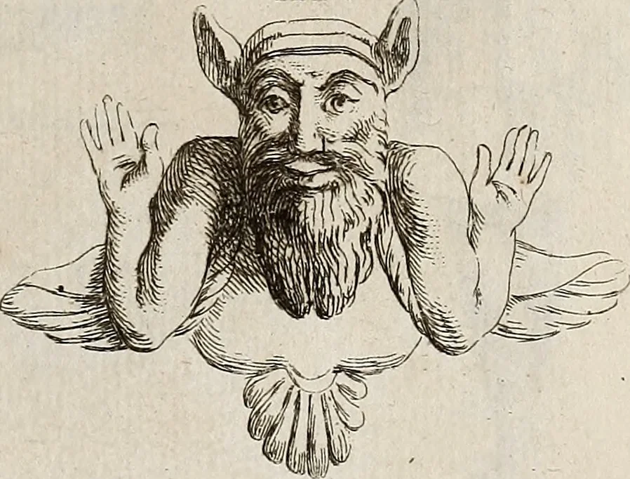 An illustration from Recueil d'antiquités égyptiennes, étrusques, greques et romaines, 1752, leaf 508