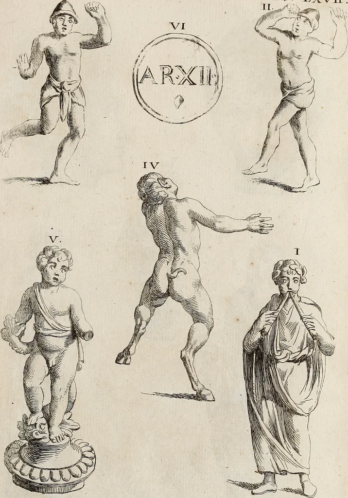 An illustration from Recueil d'antiquités égyptiennes, étrusques, greques et romaines, 1752, leaf 514