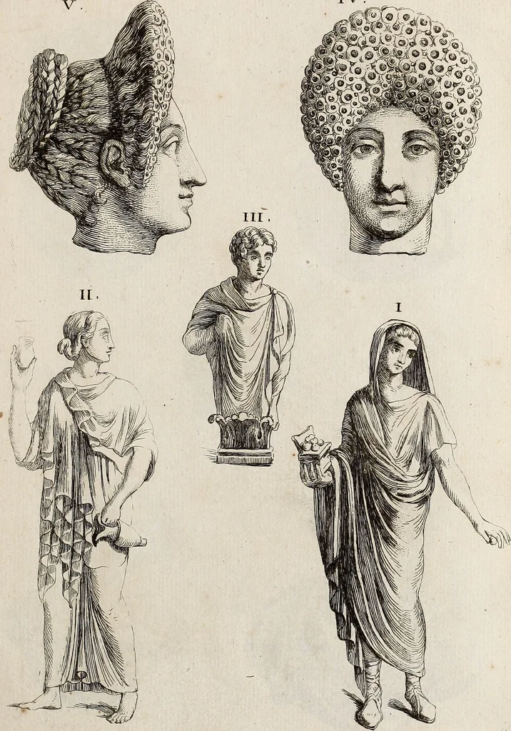 An illustration from Recueil d'antiquités égyptiennes, étrusques, greques et romaines, 1752, leaf 516