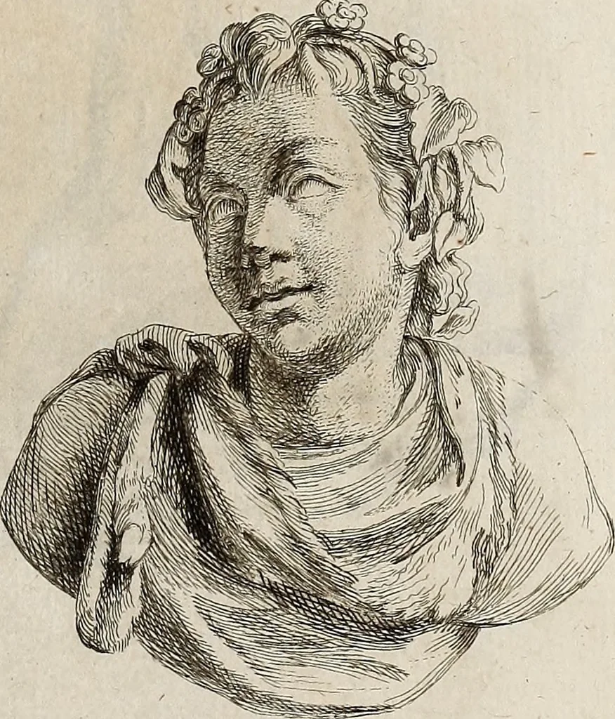An illustration from Recueil d'antiquités égyptiennes, étrusques, greques et romaines, 1752, leaf 518