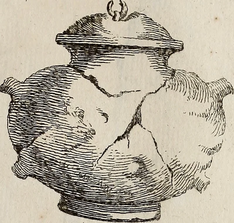 An illustration from Recueil d'antiquités égyptiennes, étrusques, greques et romaines, 1752, leaf 544