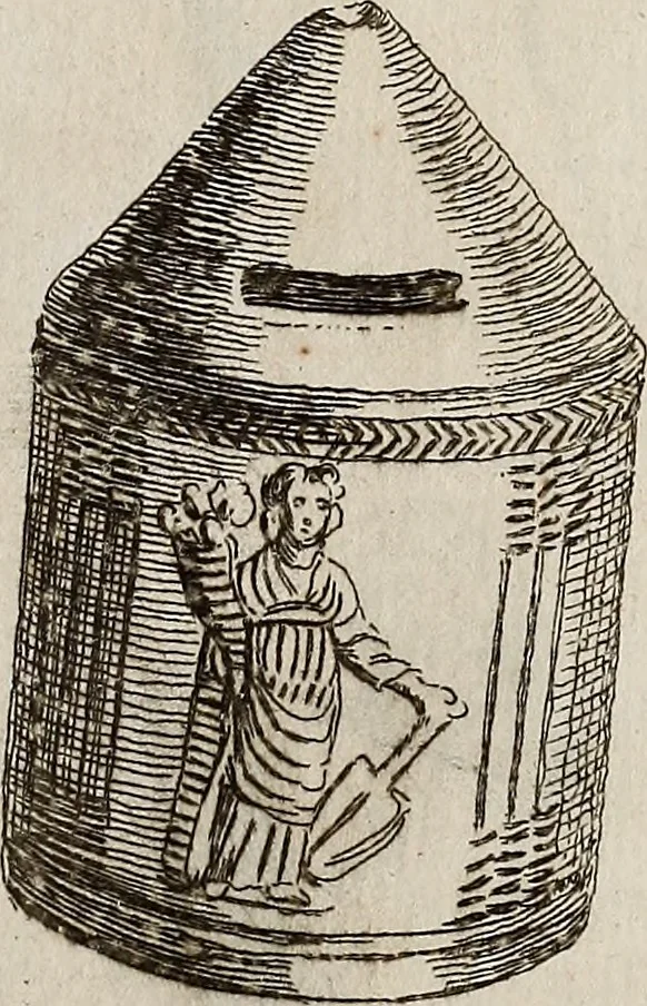 An illustration from Recueil d'antiquités égyptiennes, étrusques, greques et romaines, 1752, leaf 544