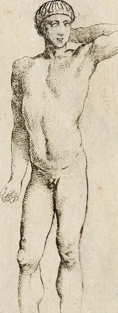 An illustration from Recueil d'antiquités égyptiennes, étrusques, greques et romaines, 1752, leaf 546