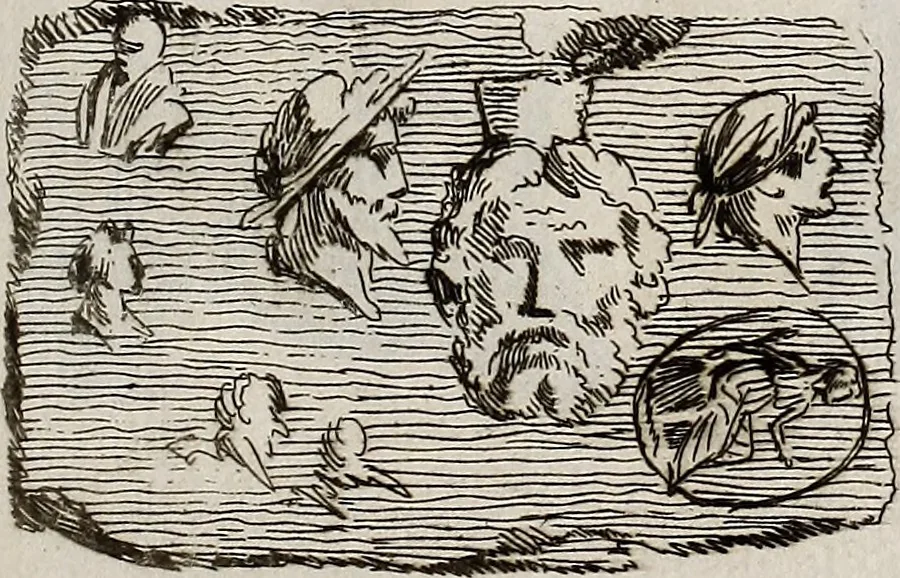 An illustration from Recueil d'antiquités égyptiennes, étrusques, greques et romaines, 1752, leaf 558