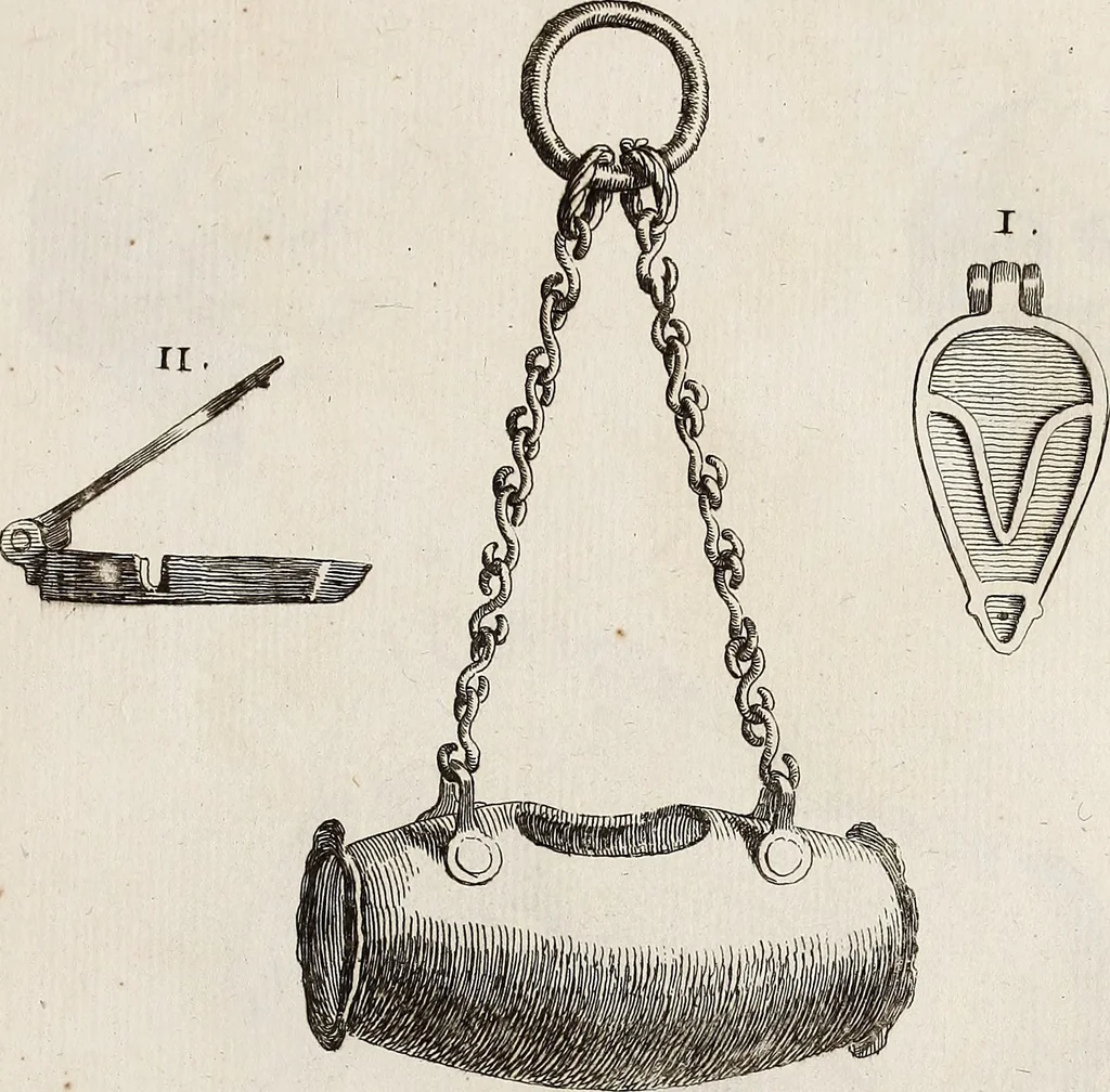 An illustration from Recueil d'antiquités égyptiennes, étrusques, greques et romaines, 1752, leaf 560
