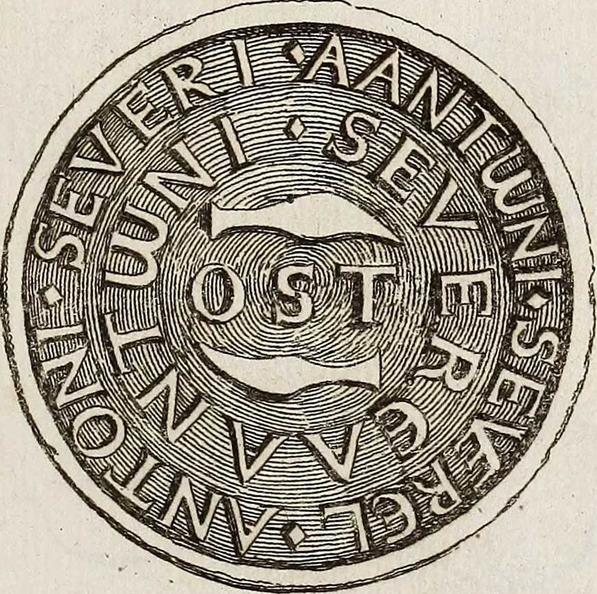 An illustration from Recueil d'antiquités égyptiennes, étrusques, greques et romaines, 1752, leaf 586
