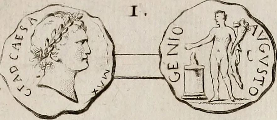 An illustration from Recueil d'antiquités égyptiennes, étrusques, greques et romaines, 1752, leaf 588