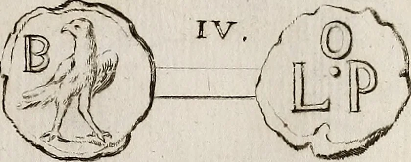 An illustration from Recueil d'antiquités égyptiennes, étrusques, greques et romaines, 1752, leaf 588