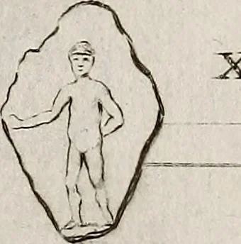 An illustration from Recueil d'antiquités égyptiennes, étrusques, greques et romaines, 1752, leaf 588