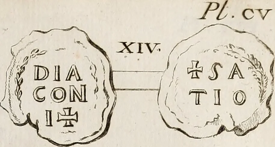 An illustration from Recueil d'antiquités égyptiennes, étrusques, greques et romaines, 1752, leaf 590