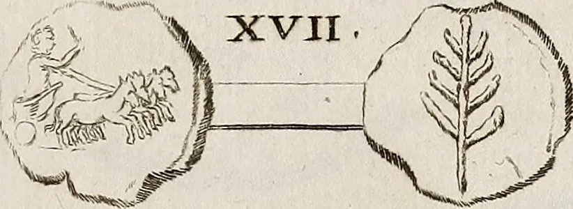 An illustration from Recueil d'antiquités égyptiennes, étrusques, greques et romaines, 1752, leaf 590