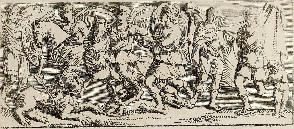 An illustration from Recueil d'antiquités égyptiennes, étrusques, greques et romaines, 1752, leaf 650