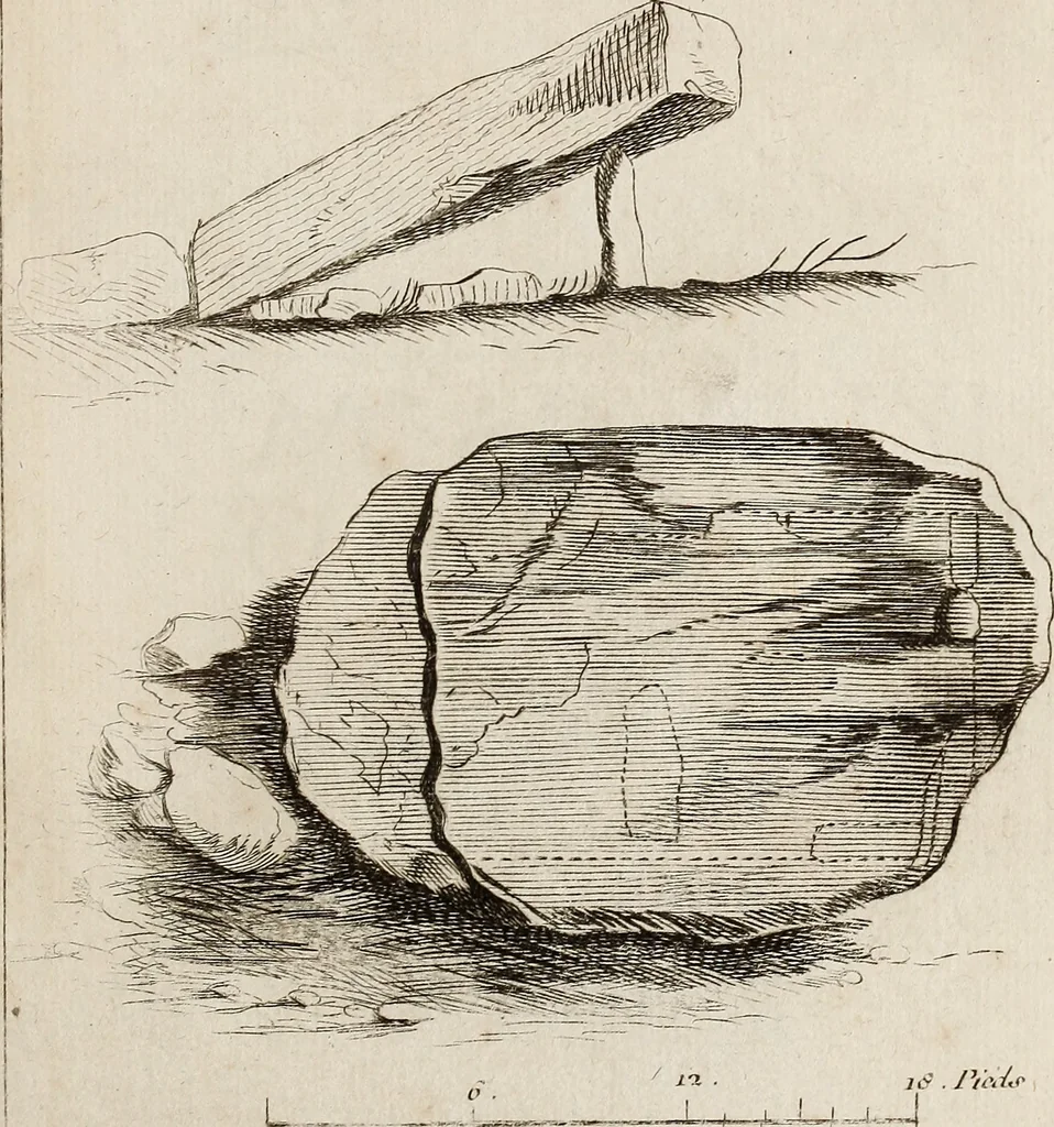 An illustration from Recueil d'antiquités égyptiennes, étrusques, greques et romaines, 1752, leaf 654