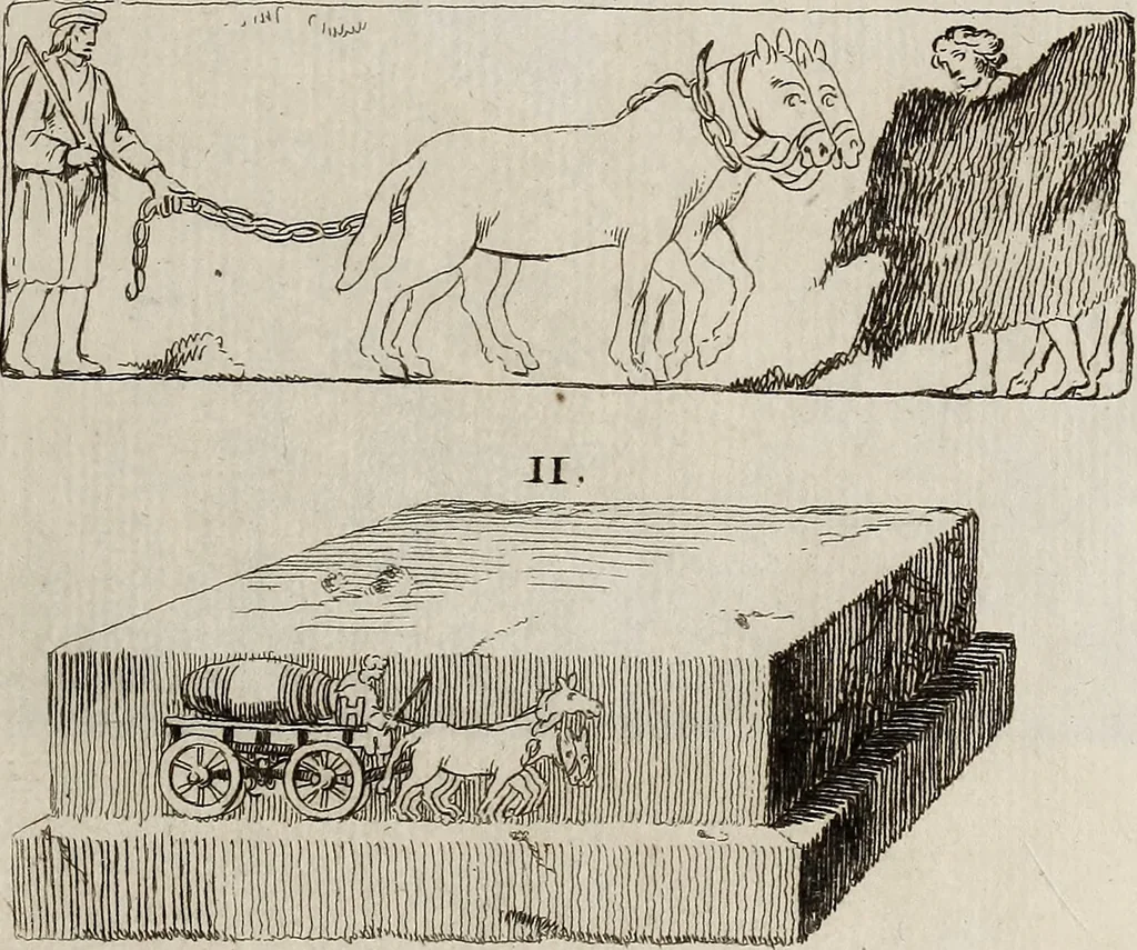 An illustration from Recueil d'antiquités égyptiennes, étrusques, greques et romaines, 1752, leaf 676