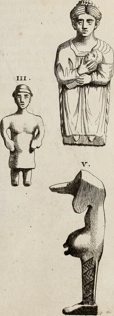 An illustration from Recueil d'antiquités égyptiennes, étrusques, greques et romaines, 1752, leaf 682
