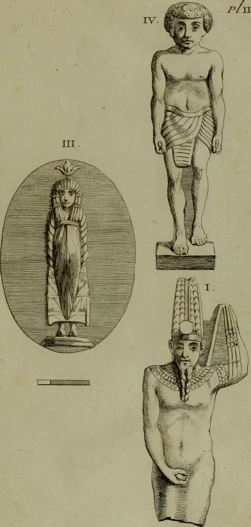 An illustration from Recueil d'antiquités égyptiennes, étrusques, greques et romaines, 1752, leaf 100