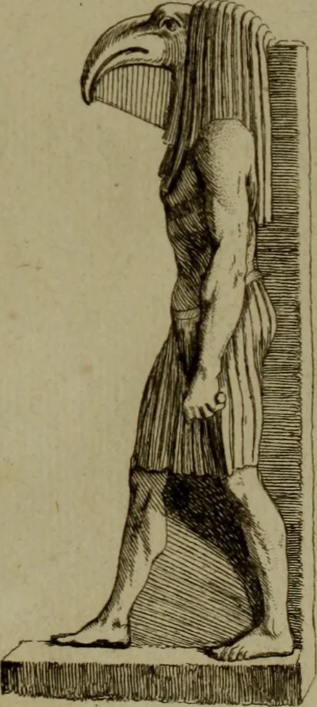 An illustration from Recueil d'antiquités égyptiennes, étrusques, greques et romaines, 1752, leaf 108