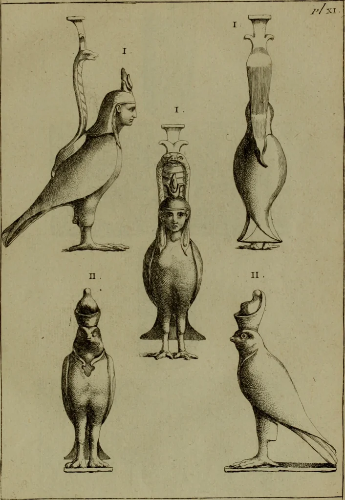 An illustration from Recueil d'antiquités égyptiennes, étrusques, greques et romaines, 1752, leaf 118
