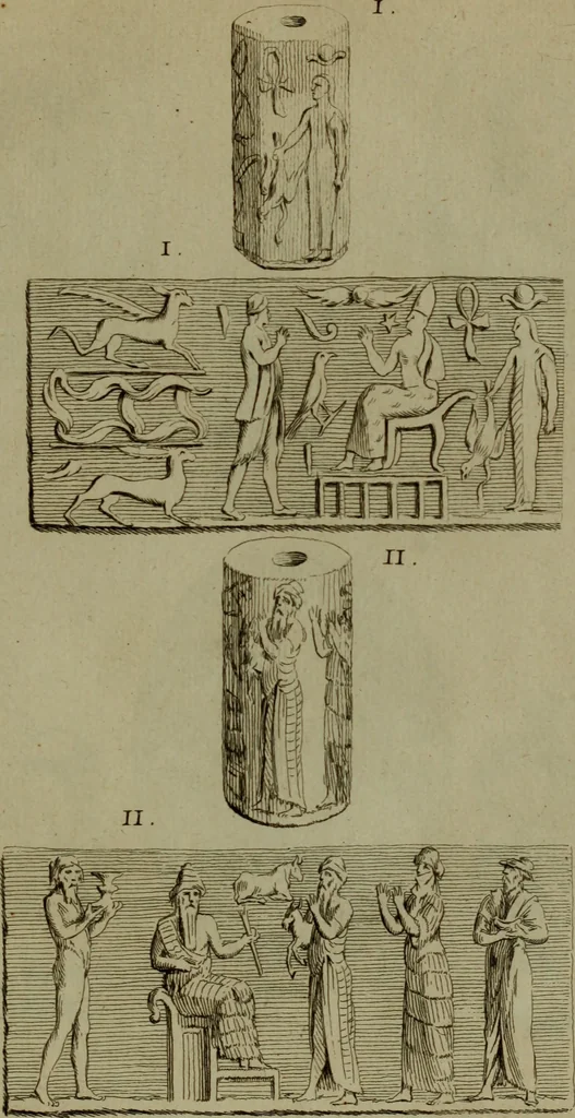 An illustration from Recueil d'antiquités égyptiennes, étrusques, greques et romaines, 1752, leaf 120