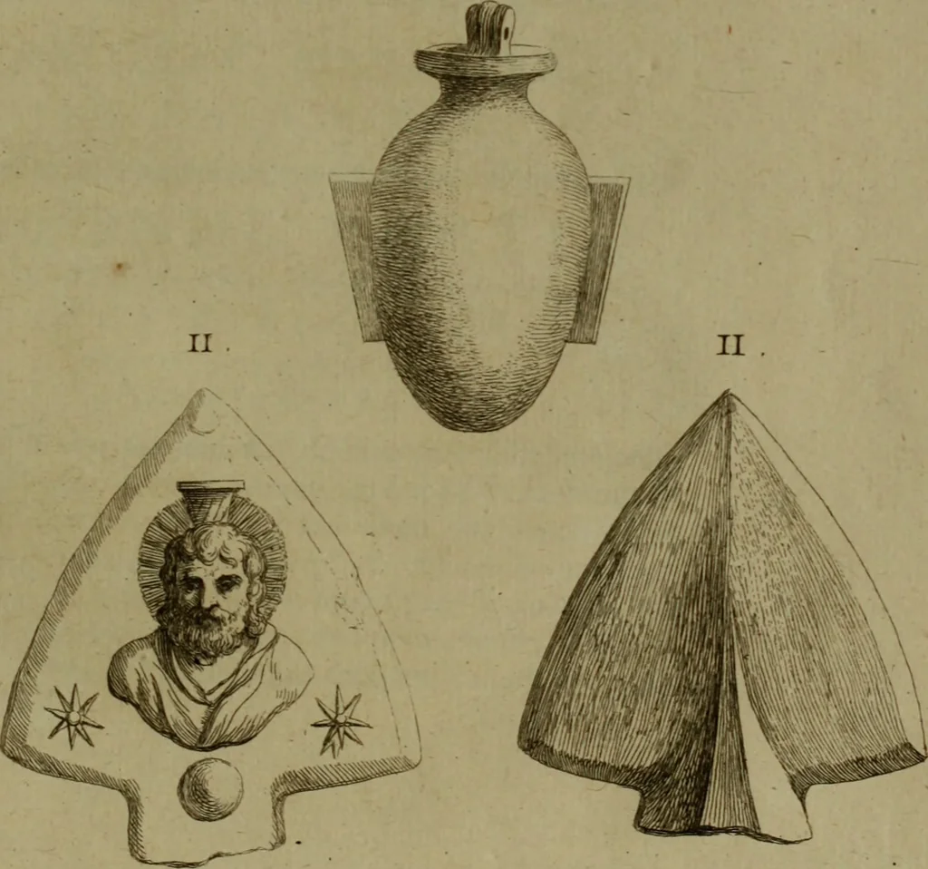 An illustration from Recueil d'antiquités égyptiennes, étrusques, greques et romaines, 1752, leaf 126