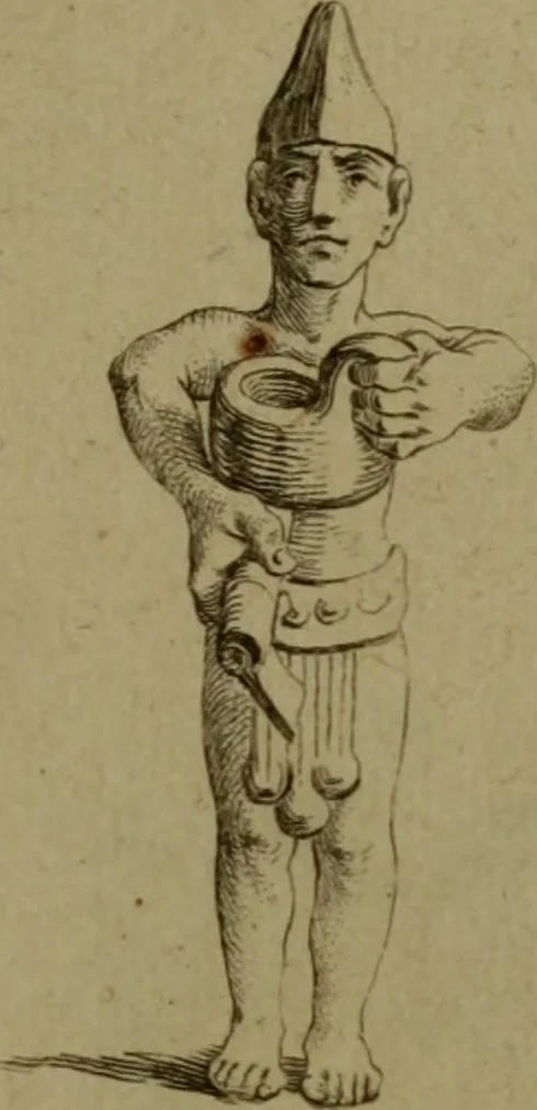 An illustration from Recueil d'antiquités égyptiennes, étrusques, greques et romaines, 1752, leaf 176