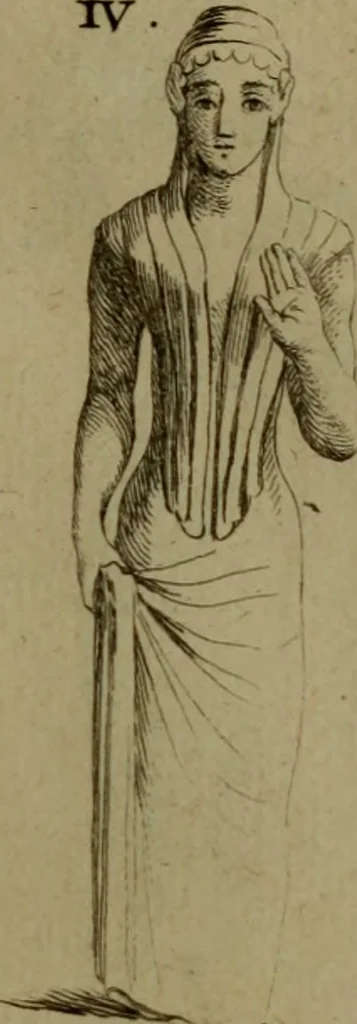 An illustration from Recueil d'antiquités égyptiennes, étrusques, greques et romaines, 1752, leaf 176