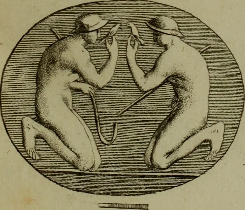 An illustration from Recueil d'antiquités égyptiennes, étrusques, greques et romaines, 1752, leaf 188