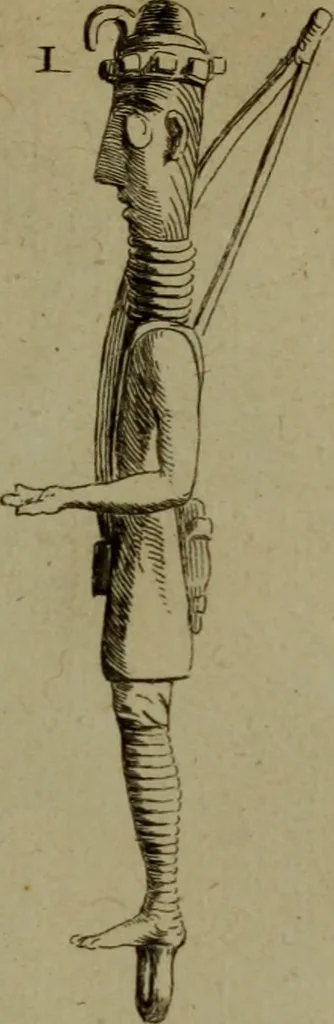 An illustration from Recueil d'antiquités égyptiennes, étrusques, greques et romaines, 1752, leaf 246