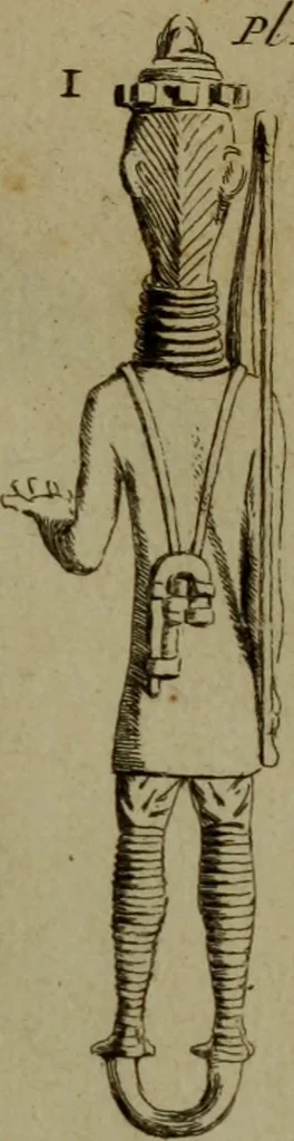An illustration from Recueil d'antiquités égyptiennes, étrusques, greques et romaines, 1752, leaf 246