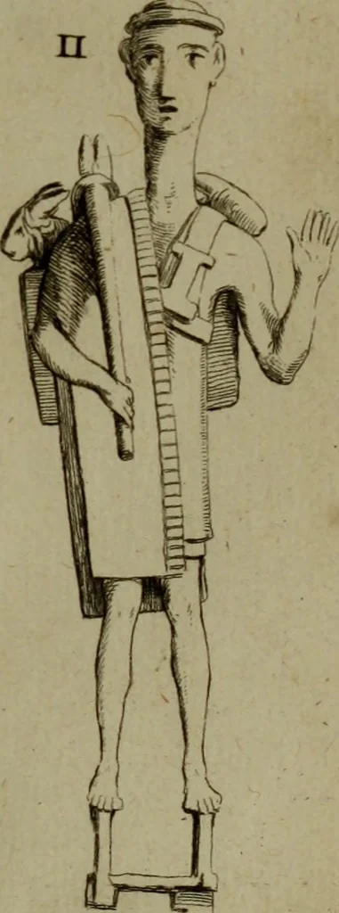 An illustration from Recueil d'antiquités égyptiennes, étrusques, greques et romaines, 1752, leaf 246