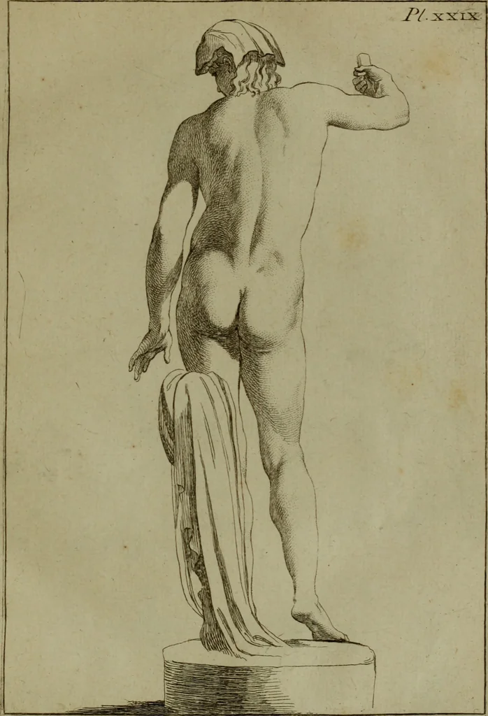 An illustration from Recueil d'antiquités égyptiennes, étrusques, greques et romaines, 1752, leaf 248