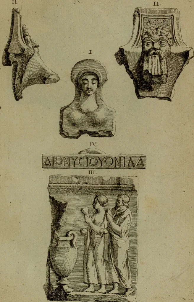 An illustration from Recueil d'antiquités égyptiennes, étrusques, greques et romaines, 1752, leaf 254