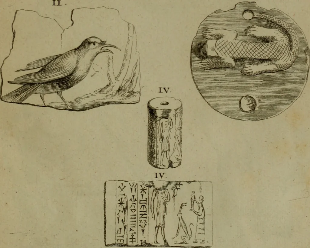 An illustration from Recueil d'antiquités égyptiennes, étrusques, greques et romaines, 1752, leaf 260