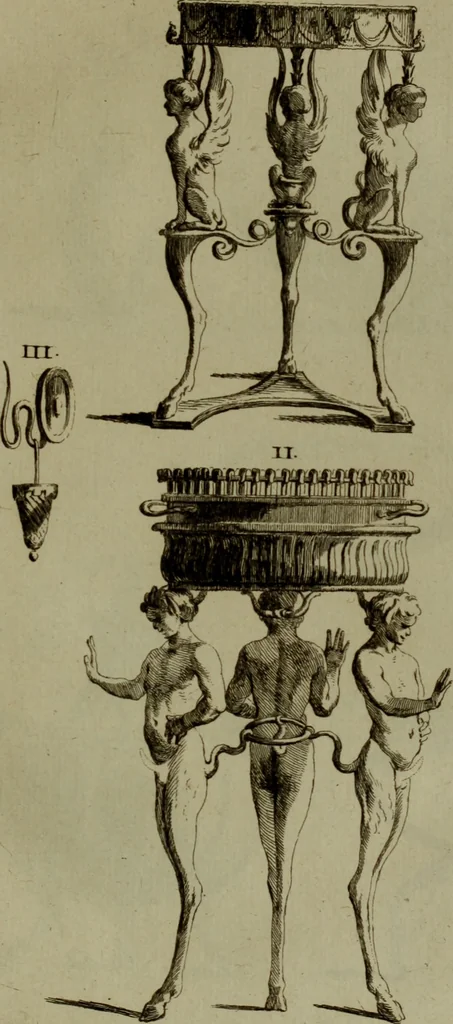 An illustration from Recueil d'antiquités égyptiennes, étrusques, greques et romaines, 1752, leaf 266