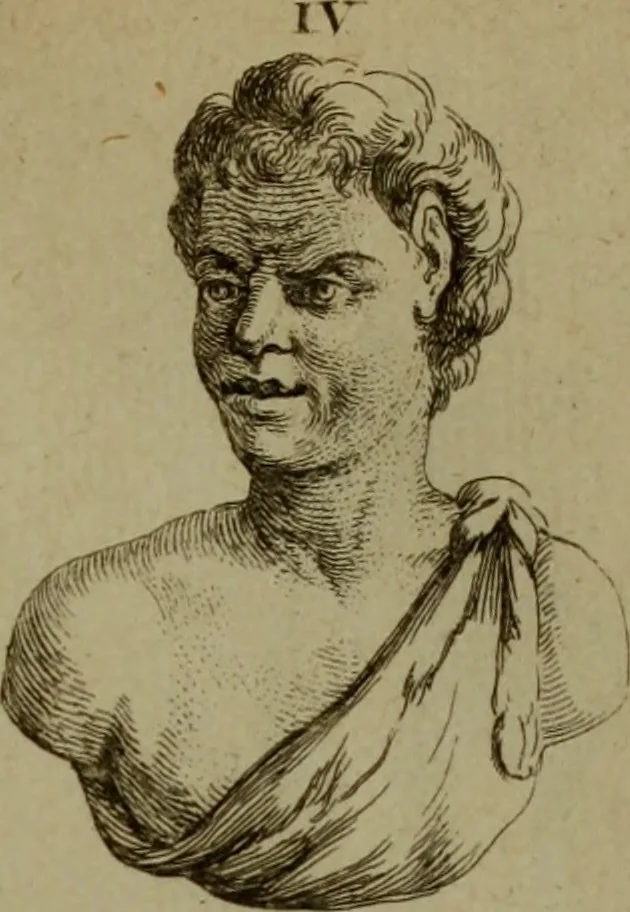 An illustration from Recueil d'antiquités égyptiennes, étrusques, greques et romaines, 1752, leaf 444