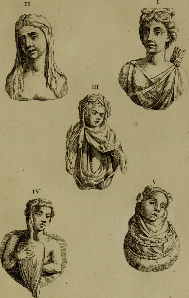 An illustration from Recueil d'antiquités égyptiennes, étrusques, greques et romaines, 1752, leaf 452
