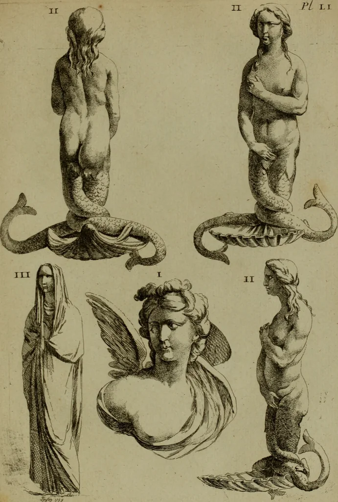 An illustration from Recueil d'antiquités égyptiennes, étrusques, greques et romaines, 1752, leaf 458