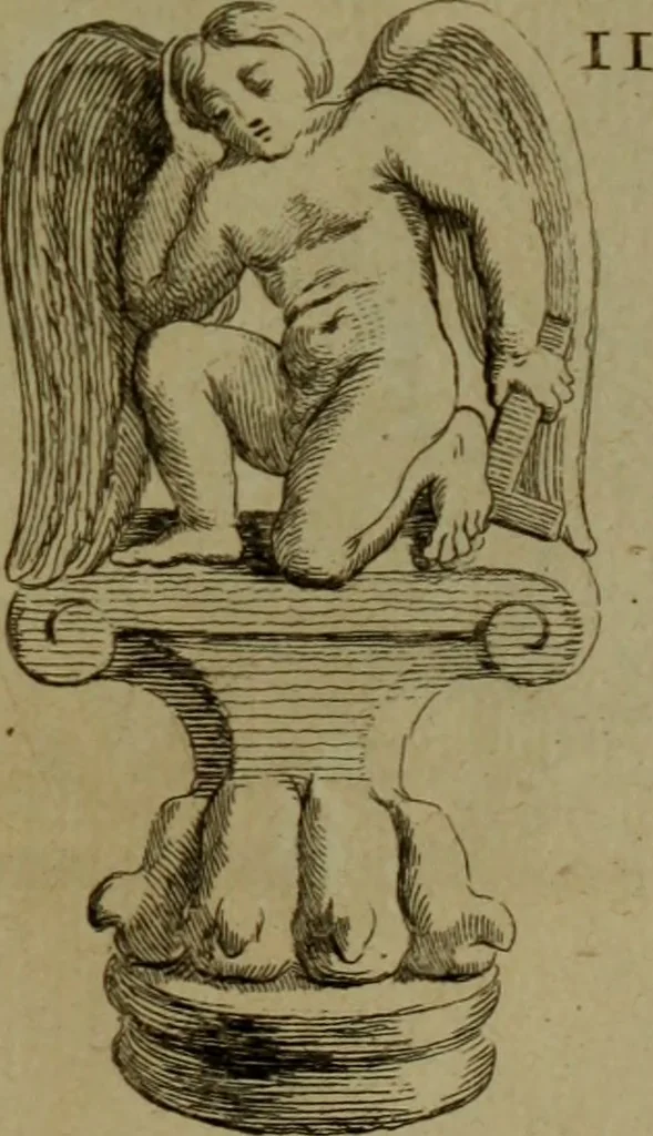 An illustration from Recueil d'antiquités égyptiennes, étrusques, greques et romaines, 1752, leaf 466