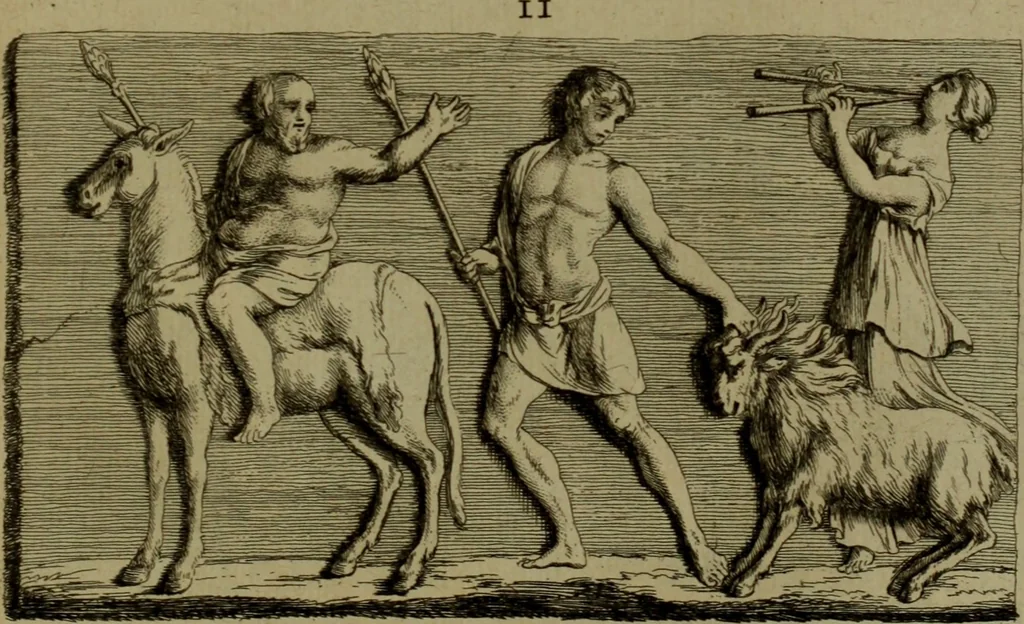 An illustration from Recueil d'antiquités égyptiennes, étrusques, greques et romaines, 1752, leaf 468