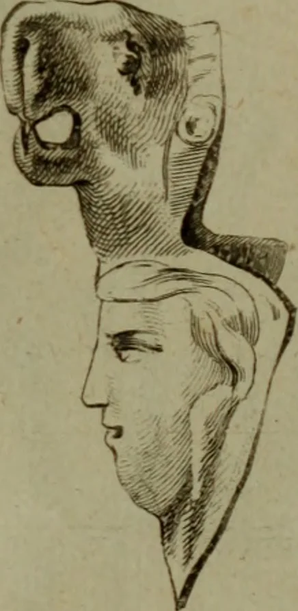 An illustration from Recueil d'antiquités égyptiennes, étrusques, greques et romaines, 1752, leaf 472
